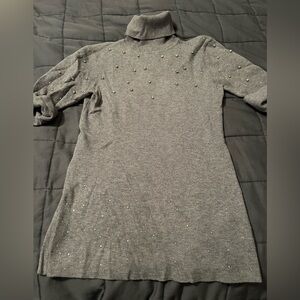 BUFFALO beaded short sleeve turtleneck